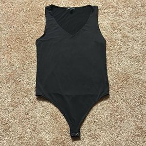 Express Women’s Black Sleeveless Bodysuit